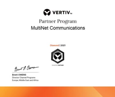 Diamond level - Certificate - Vertiv